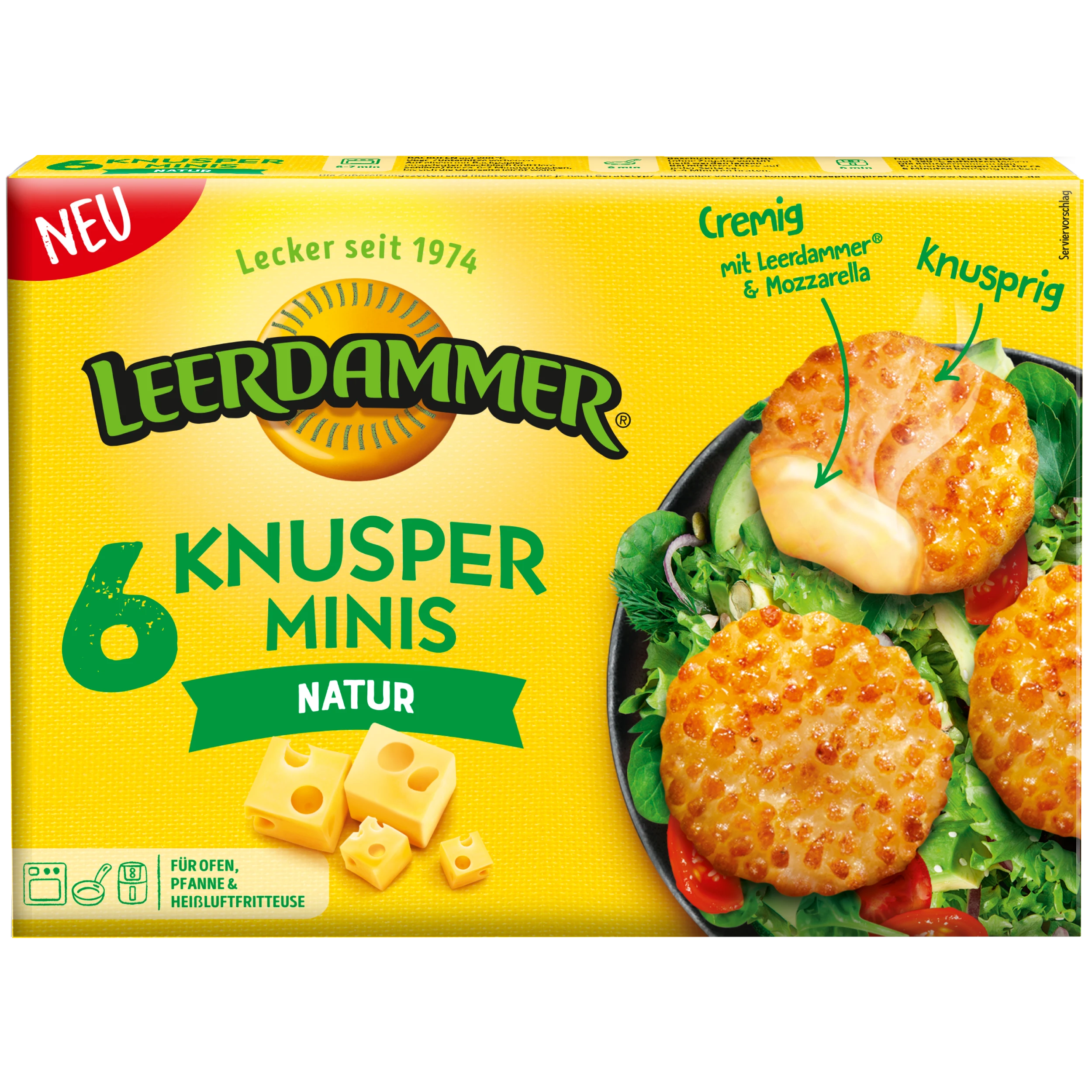 Leerdammer® Knusperminis Natur